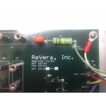 Revera Inc. 657102 Veraflex X-Ray Analyzer Filter Board